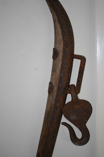Vintage Wooden & Metal Horse Harness Hames
