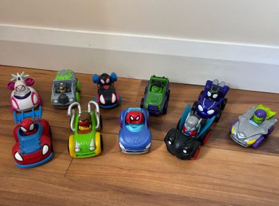 Spidey shooting vehicles
