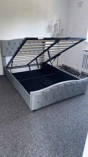 Bed European Double with Gas Lift-Self Assembly