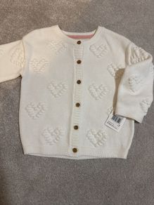 New cardigan  9-12 months