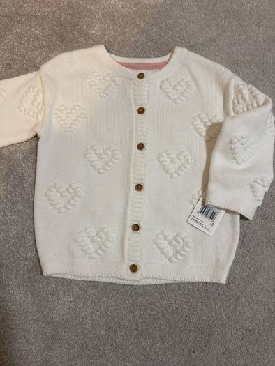 New cardigan  9-12 months