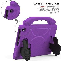 For Amazon Fire HD 10 2023 13th Gen Kids Case Shockproof Cover With Stand - Purple