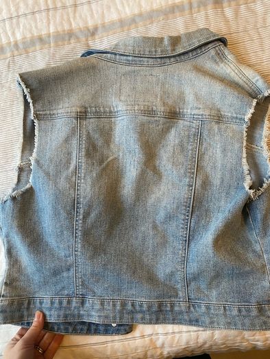 women denim vest / jacket Guess size XL