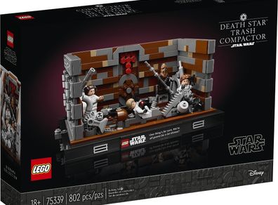 Lego 75339 Death Star Trash Compactor Diorama