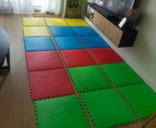 foam playmat colourful