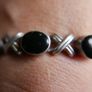 Vintage Black Onyx Gemstone Handmade  Silver Jewelry Bracelet Image 8