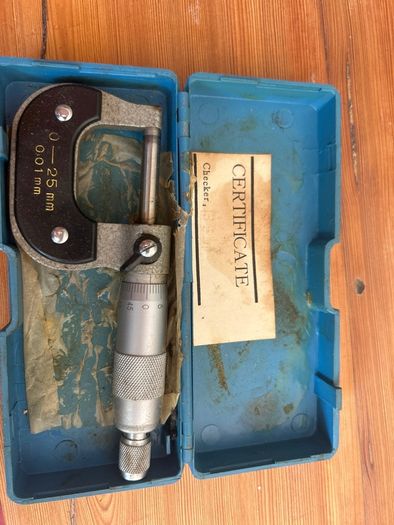 Machinist Precision Micrometer Job Lot (0-100mm) - Mitutoyo & Toolquip