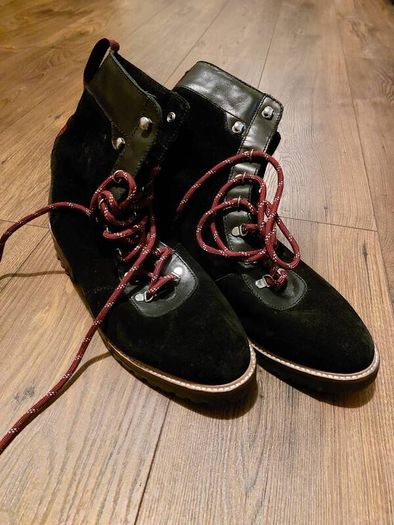 H&M Suede boots- uk 7