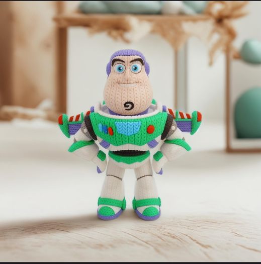 Buzz Lightyear Figurine Toy Story Decoration