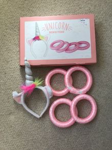 Unicorn ring toss brand new