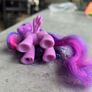 Twilight Sparkle Tinsel Glitter Brushable 2010 HTF MLP G4 My Little Pony Image 8