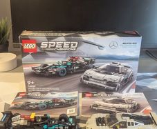 Lego Speed Champions - Used 76909, 76908, 76900 & 76906