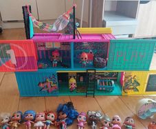 Lol Dolls, Lol Dollhouse And Cafe Bundle