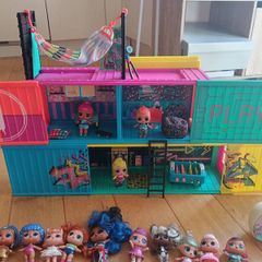 Lol Dolls, Lol Dollhouse And Cafe Bundle