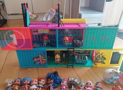 Lol Dolls, Lol Dollhouse And Cafe Bundle