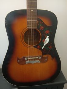 Rare Framus Dove acoustic guitar.