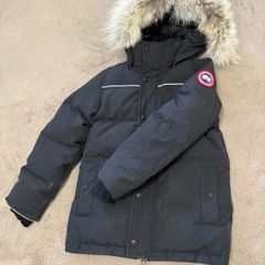 Boys Canada Goose Jacket with Fur