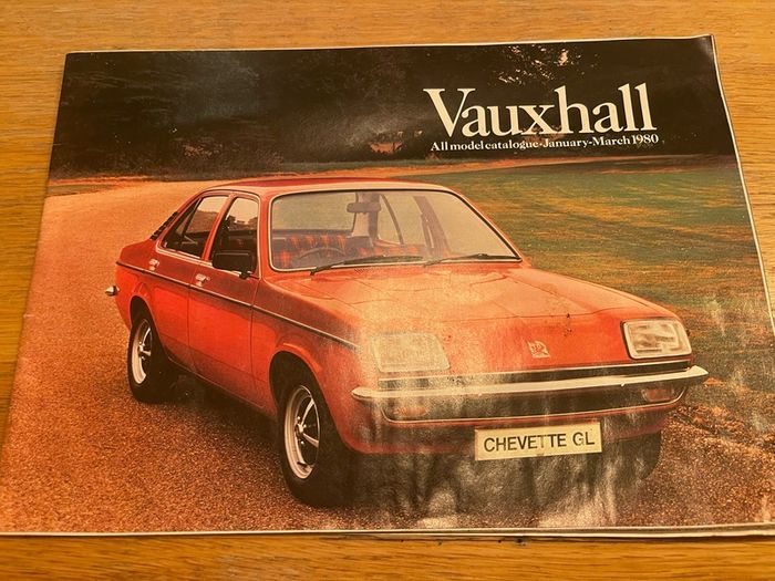 Vauxhall 1980 all model catalogue
