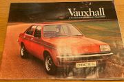 Vauxhall 1980 all model catalogue