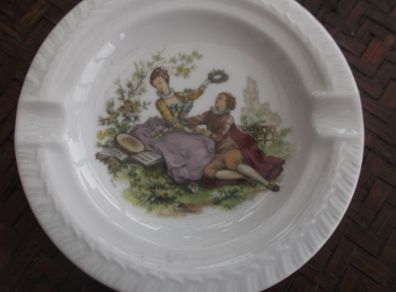 Beautiful, Presume Vintage Ashtray, stamped