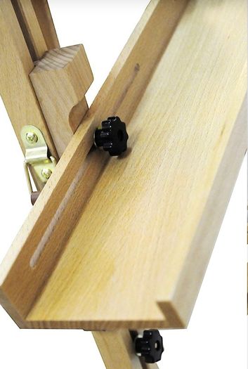 Wooden Easel/Tripod Artist Field Easel Portable - Beech Wood Studio Easel Foldable - Max Height up to 191cm - Drawing, Painting, Storefront (FREE POSTAGE)
