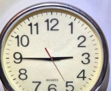 vintage wall clock