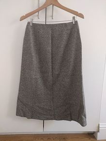 Midi skirt, wool