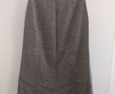 Midi skirt, wool