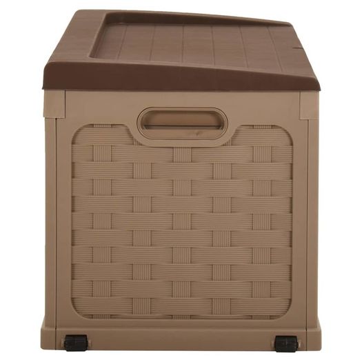 Garden Storage Box 335 L Mocha-Chocolate PP