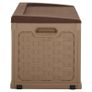 Garden Storage Box 335 L Mocha-Chocolate PP Image 3