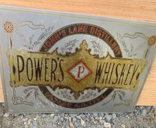 Powers Whiskey Sign
