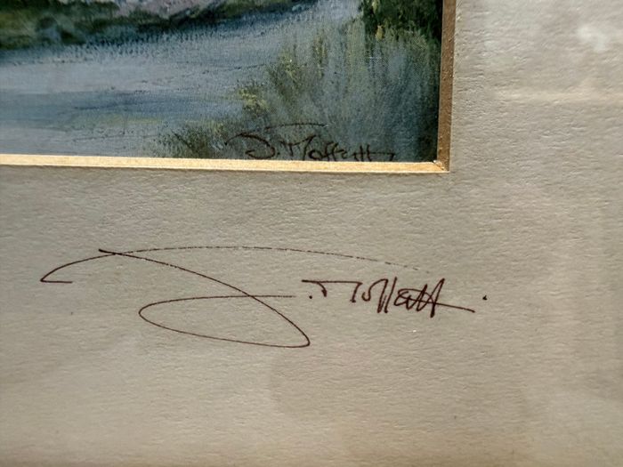Original Watercolour by June Algeo Moffatt  (Cushendun)