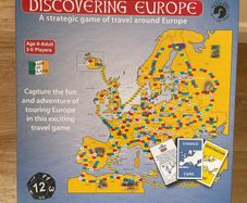 Discovering Europe Board Game