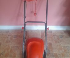 electric lawnmower flymo hover vac 250