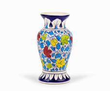 Handmade and Hand Painted Ceramic Flower Vase | Warehouse Clearance | Massive Discount | Bargain price