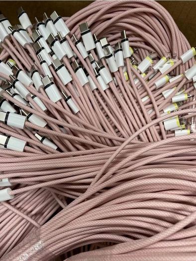 Super Fast Charger Cable For Apple iPhone 15 Plus Pro Type C to Type C Braided