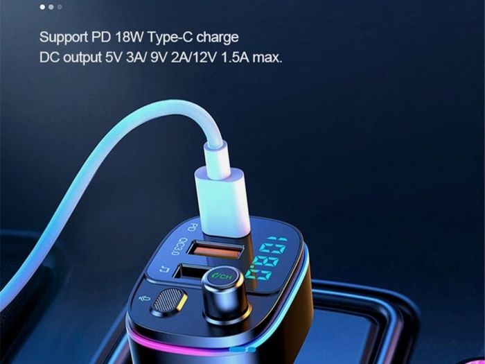Bluetooth Adapter FM Transmitter