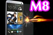 2 x Tempered Glass Protector For HTC M8