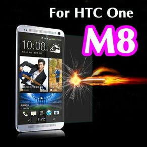 2 x Tempered Glass Protector For HTC M8
