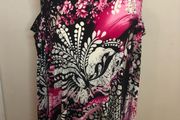 Mr Max pink shoulderless top (2XL)