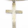 925 Silver Cross Necklace Image 2