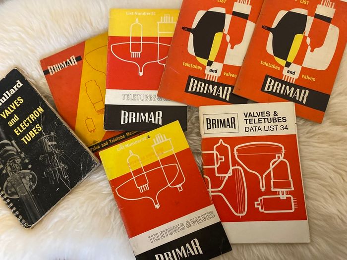 Vintage Radio/TV manual set
