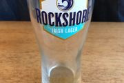 Rockshore Irish Lager Pint Glass