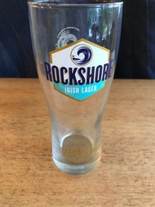 Rockshore Irish Lager Pint Glass
