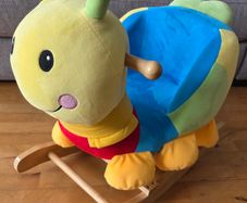 Wooden Baby Rocking Caterpillar