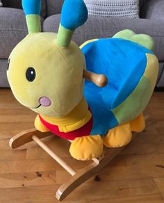 Wooden Baby Rocking Caterpillar