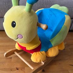 Wooden Baby Rocking Caterpillar