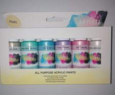 Pearl Acrylic Paint (6 x 59ml)