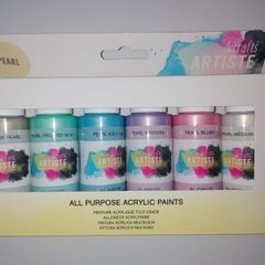 Pearl Acrylic Paint (6 x 59ml)