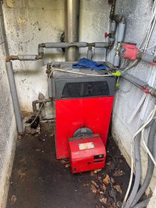 Oil Burner & Tank